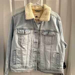 Sherpa Lining Jean Jacket Women’s